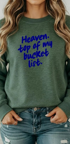 JESUS (Adults) | Heaven Bucket List - Blue