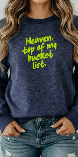 JESUS (Adults) | Heaven Bucket List - Green