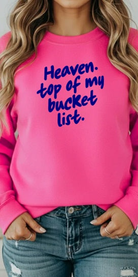 JESUS (Adults) | Heaven Bucket List - Blue