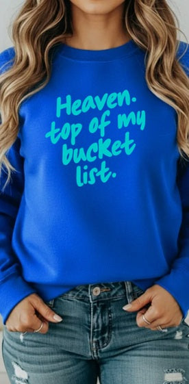 JESUS (Adults) | Heaven Bucket List - Teal