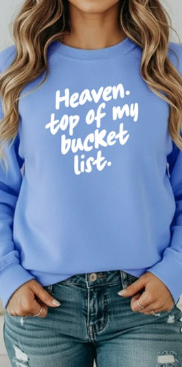 JESUS (Adults) | Heaven Bucket List - White