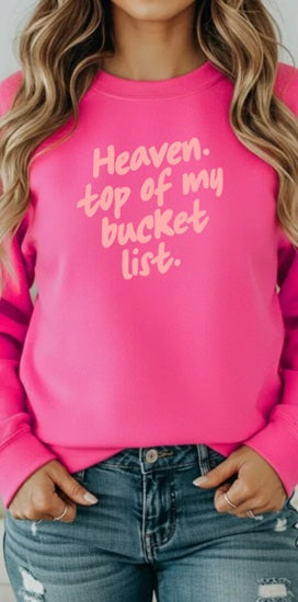 JESUS (Adults) | Heaven Bucket List - Pink