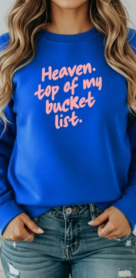 JESUS (Adults) | Heaven Bucket List - Pink