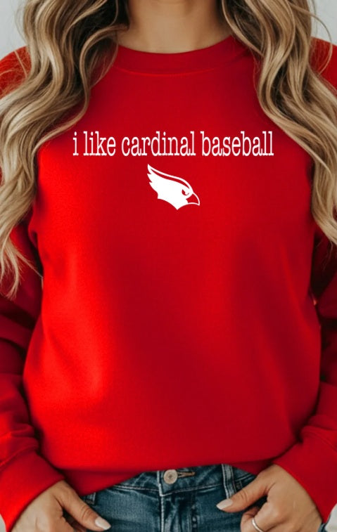CARDS (ADULT) *PRE-ORDER* I Like Cardinal Baseball