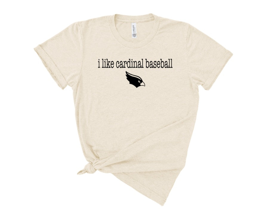 CARDS (ADULT) *PRE-ORDER* I Like Cardinal Baseball