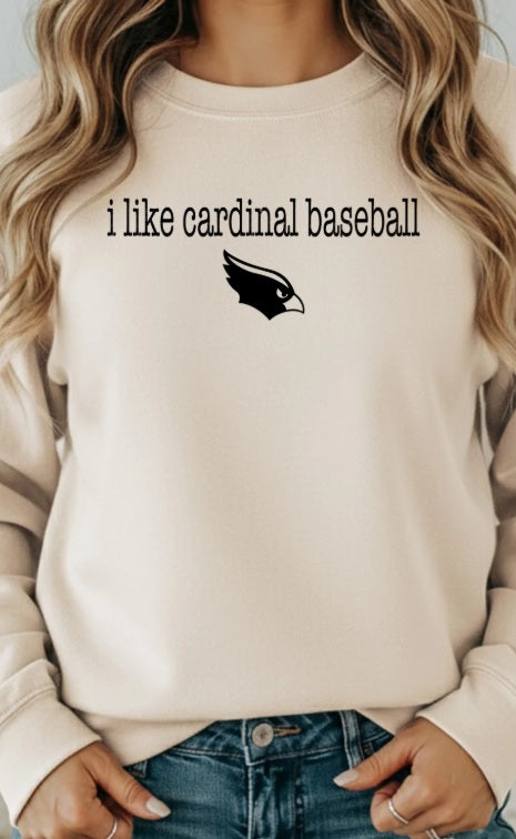 CARDS (ADULT) *PRE-ORDER* I Like Cardinal Baseball