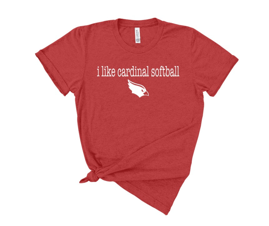 CARDS (ADULT) *PRE-ORDER* I Like Cardinal Softball
