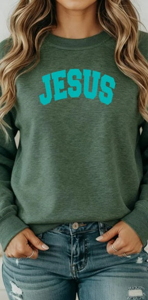 JESUS (Adults) | Jesus - Teal