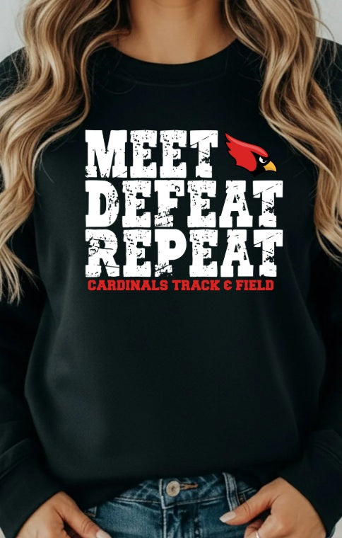 CARDS (ADULT) *PRE-ORDER* Track Meet Defeat Repeat