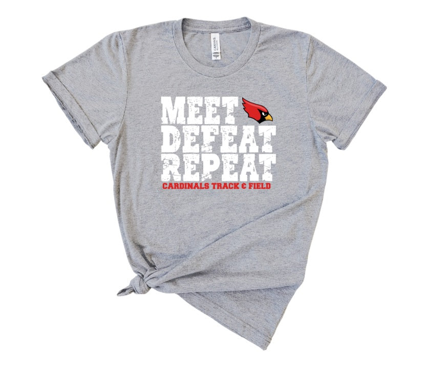 CARDS (ADULT) *PRE-ORDER* Track Meet Defeat Repeat