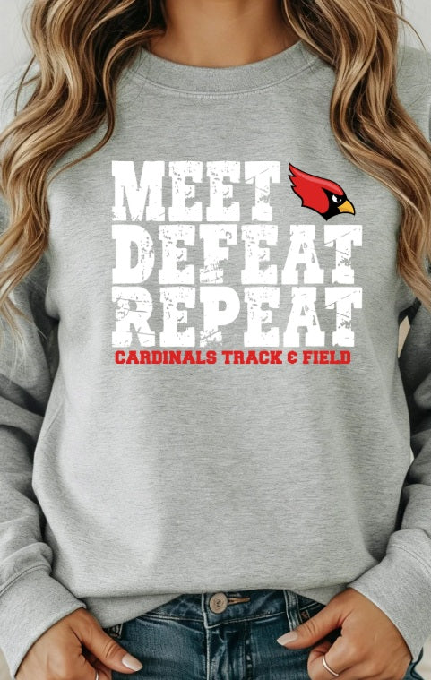 CARDS (ADULT) *PRE-ORDER* Track Meet Defeat Repeat