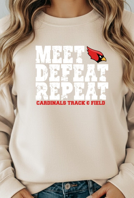 CARDS (ADULT) *PRE-ORDER* Track Meet Defeat Repeat