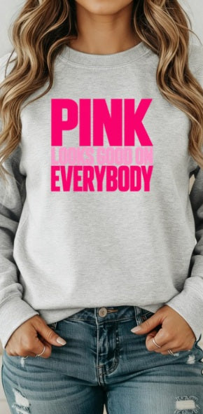 PINK OCTOBER (Adults) | Pink Looks Good on Everybody