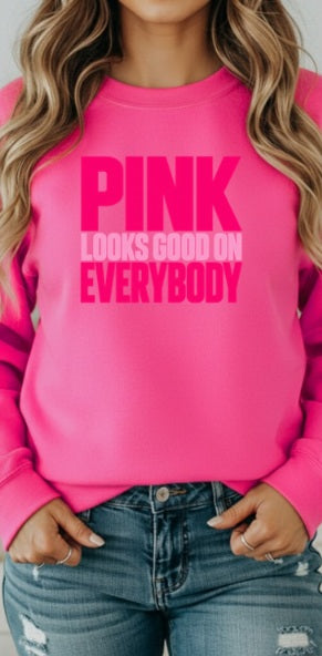 PINK OCTOBER (Adults) | Pink Looks Good on Everybody