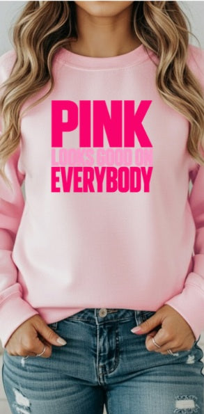 PINK OCTOBER (Adults) | Pink Looks Good on Everybody