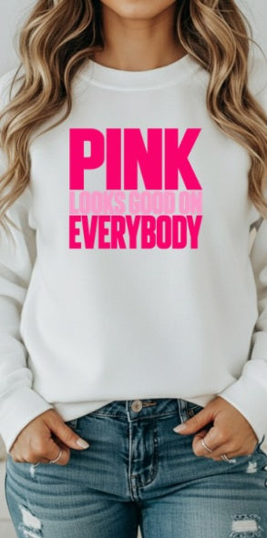 PINK OCTOBER (Adults) | Pink Looks Good on Everybody