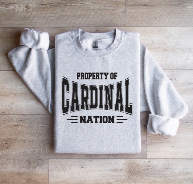 CARDS (ADULT) *PRE-ORDER* Property of Cardinal Nation