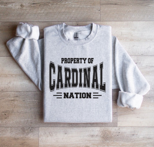 CARDS (ADULT) *PRE-ORDER* Property of Cardinal Nation