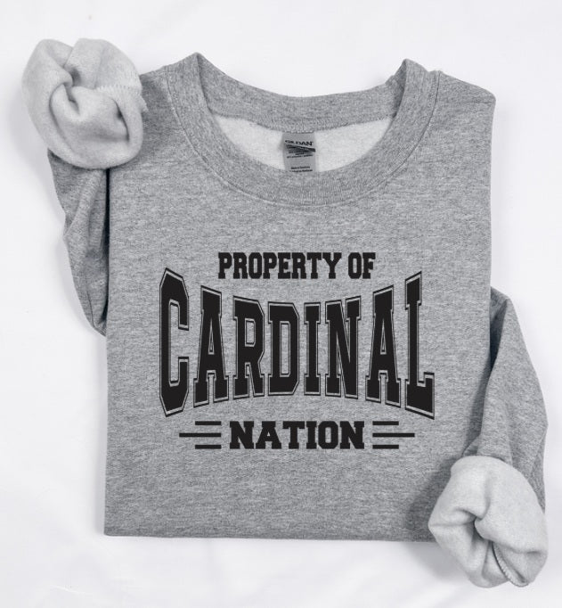 CARDS (ADULT) *PRE-ORDER* Property of Cardinal Nation