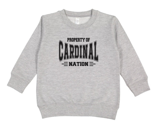 CARDS (TODDLER) *PRE-ORDER* Property of Cardinal Nation