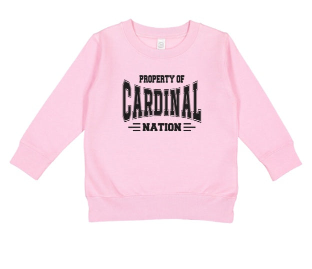 CARDS (TODDLER) *PRE-ORDER* Property of Cardinal Nation