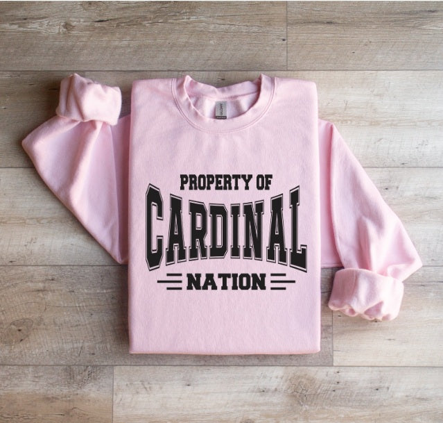 CARDS (ADULT) *PRE-ORDER* Property of Cardinal Nation