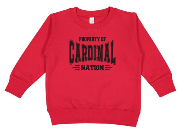 CARDS (TODDLER) *PRE-ORDER* Property of Cardinal Nation