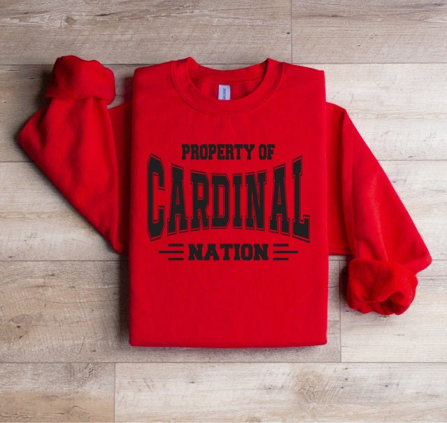 CARDS (ADULT) *PRE-ORDER* Property of Cardinal Nation