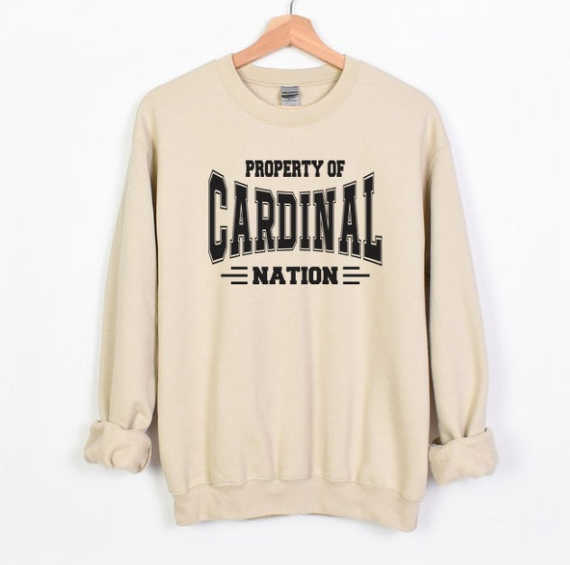 CARDS (ADULT) *PRE-ORDER* Property of Cardinal Nation