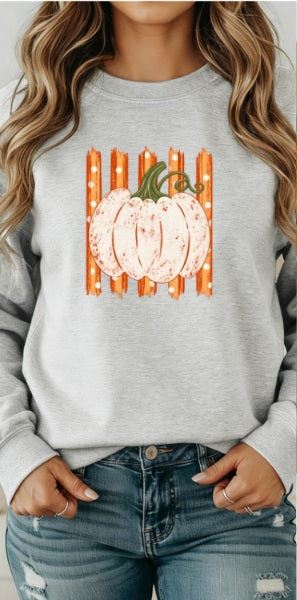 FALL (Adults) | Pumpkin With Stripes