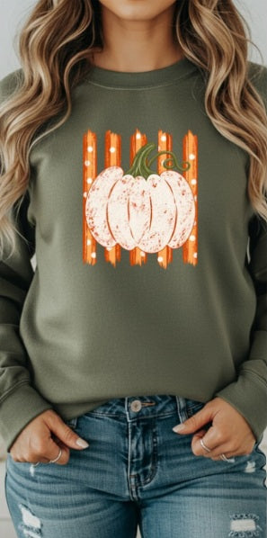 FALL (Adults) | Pumpkin With Stripes