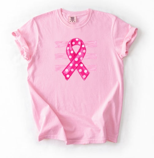 PINK OCTOBER (Kiddos) | Ribbon and Stripes