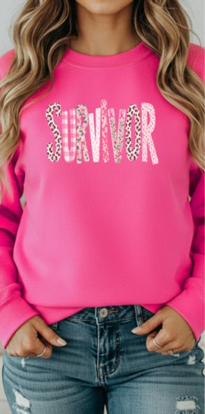 PINK OCTOBER (Adults) | Survivor Fun Print