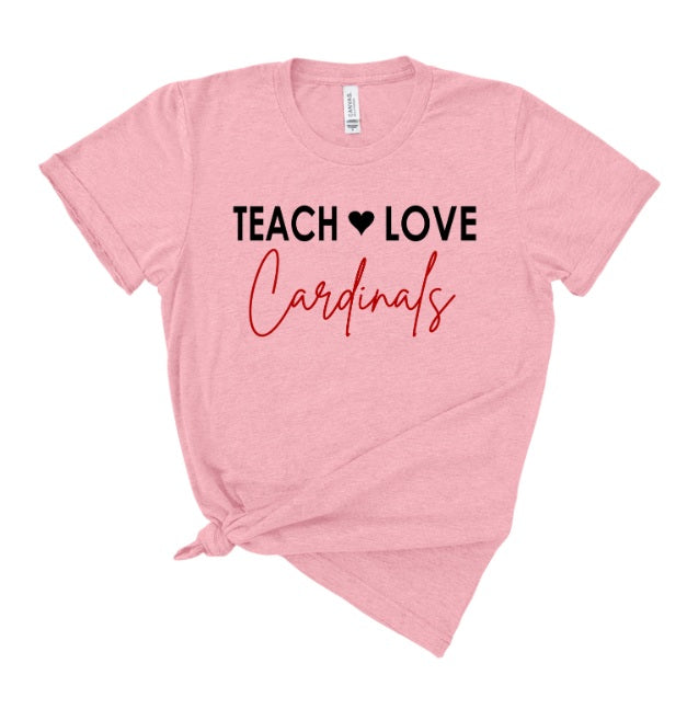 CARDS (ADULT) *PRE-ORDER* Teach Love Cardinals