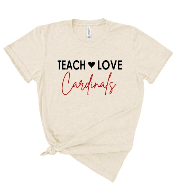 CARDS (ADULT) *PRE-ORDER* Teach Love Cardinals