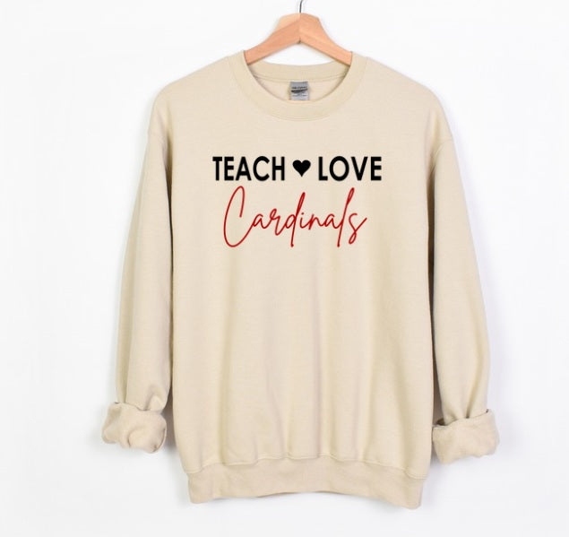 CARDS (ADULT) *PRE-ORDER* Teach Love Cardinals