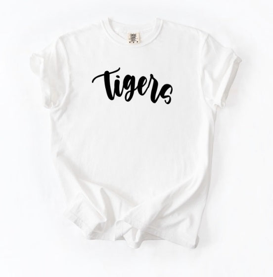 TIGERS (Kiddos) | Tigers Cursive (Black Font)