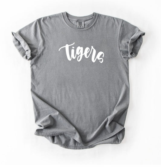 TIGERS (Kiddos) | Tigers Cursive (White Font)