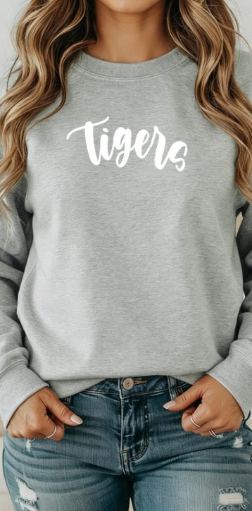 TIGERS (Kiddos) | Tigers Cursive (White Font)