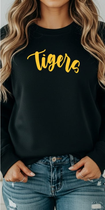 TIGERS (Kiddos) | Tigers Cursive (Yellow Font)