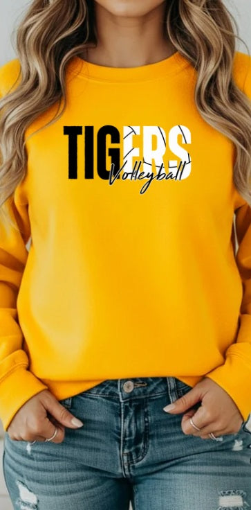 TIGERS (Adults) | Tigers Volleyball Font