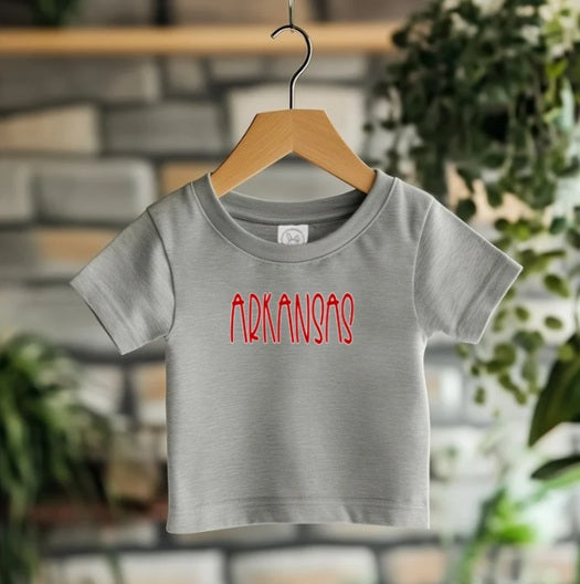 AR (Kiddos) | Arkansas Fun Font