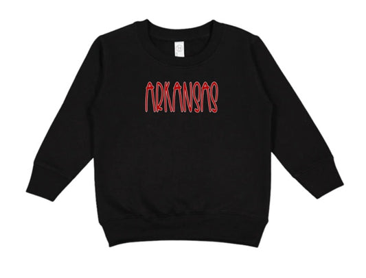 AR (Kiddos) | Arkansas Fun Font