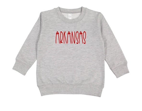 AR (Kiddos) | Arkansas Fun Font