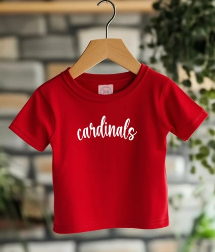 CARDS (Kiddos) | Cardinals Cursive