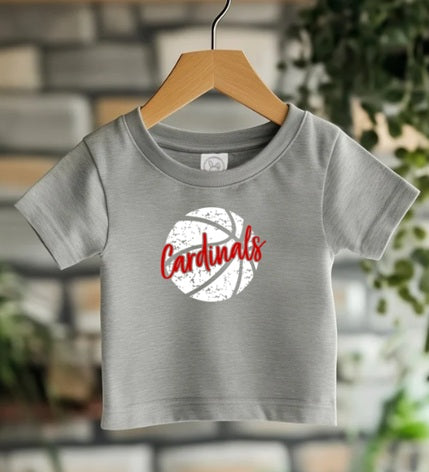 CARDS (Kiddos) | Cardinals Basketball Ball White