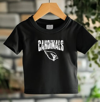CARDS (Kiddos) | Cardinals Logo Distressed White