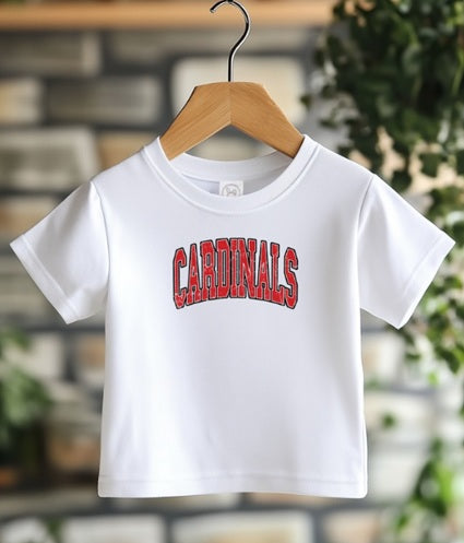 CARDS (Kiddos) | Cardinals Red Distressed
