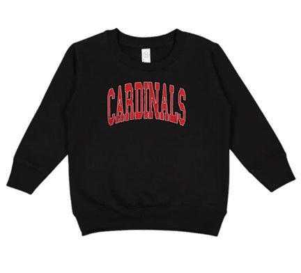 CARDS (Kiddos) | Cardinals Red Distressed