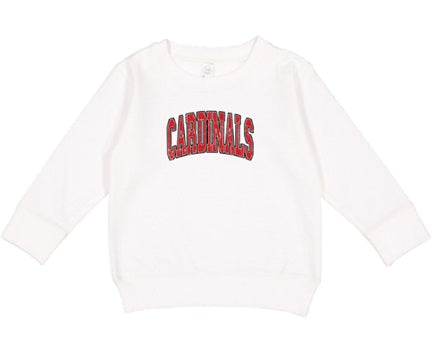 CARDS (Kiddos) | Cardinals Red Distressed